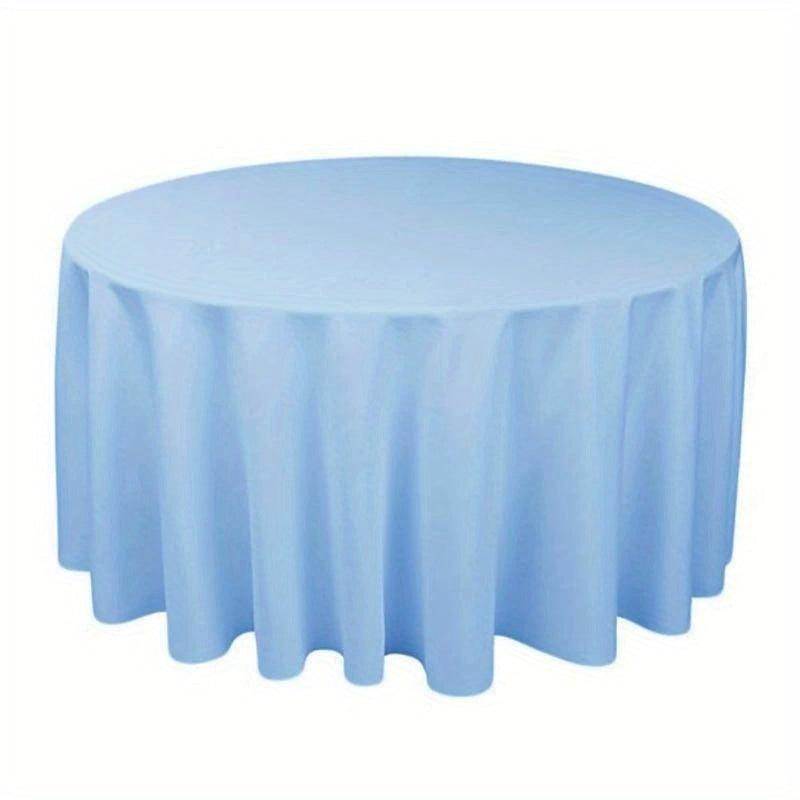 Waterproof Round Tablecloth PE Eco-friendly Kitchen Picnic Table Cloth