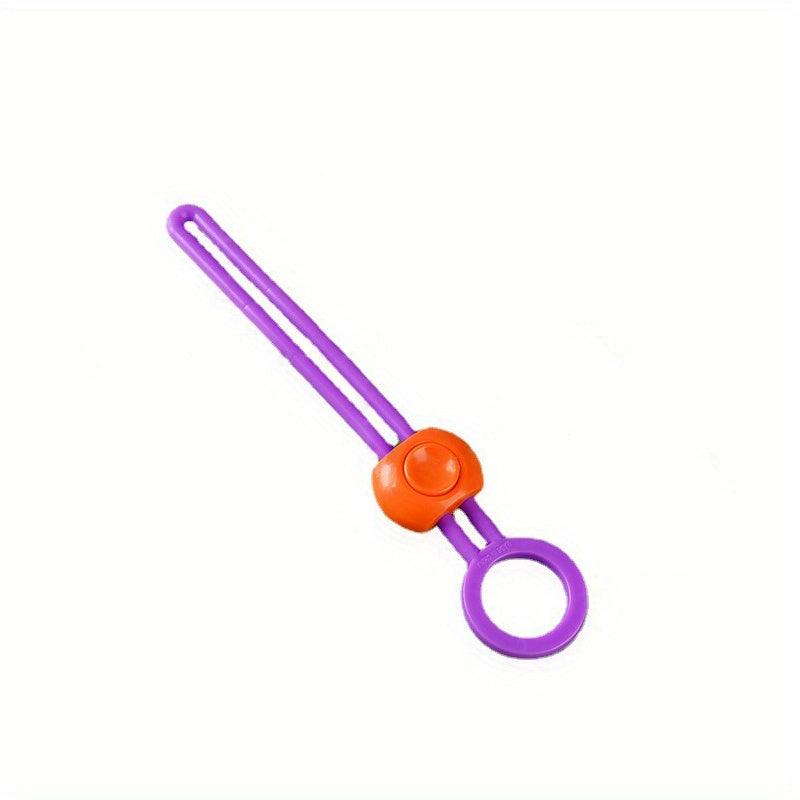 1pc Colorful Silicone Seal Pull Buckle Straps Multifunctional Sealing Clip