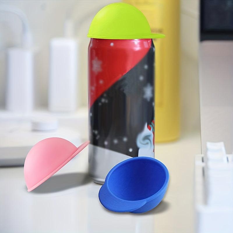Silicone Cup Lid Cap Cola Can Cover Sealing Lid Cap Cola Fresh keeping Cover