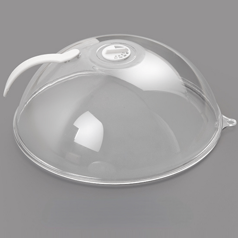Heat Resistant Microwave Splatter Cover with Steam Vent