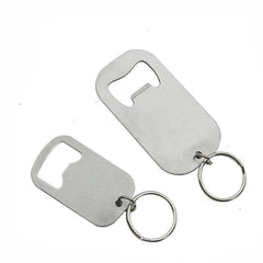 Creative Stainless Steel Bottle Opener Keychain
