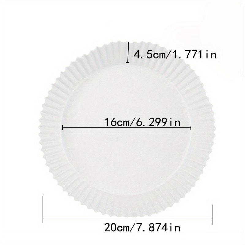 50 PCS Air Fryer Disposable Paper Liner for Baking Roasting Microwave