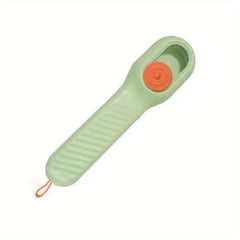 Soft Bristle Cleaning Brush for Laundry Shoes with Automatic Liquid Adding