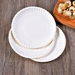 Disposable Paper Plates Party Round Birthday Cake BBQ Plates