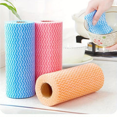 50pcs Thickened Dish Cleaning Wipes - Convenient & Effective Cleaning Cloths