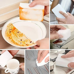 30 Packs Magic Cleaning Sponges Eraser Melamine Sponge Foam Pads