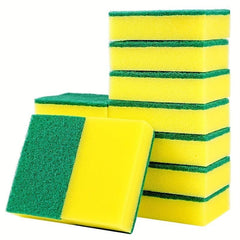 10pcs Double Sided Cleaning Sponge Nano Decontamination Environmental Protection