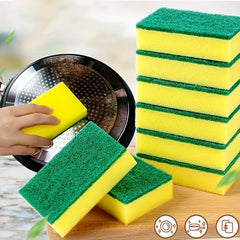 10pcs Double Sided Cleaning Sponge Nano Decontamination Environmental Protection
