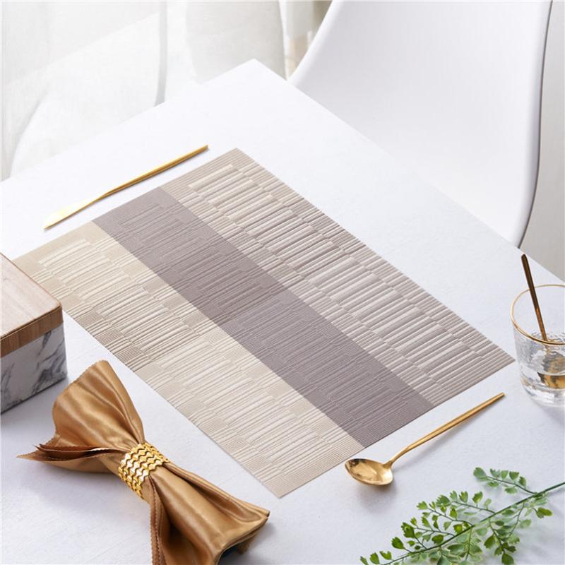 Thickened Teslin Place Mat Non Slip Heat Insulation Kitchen Dining Table Mat
