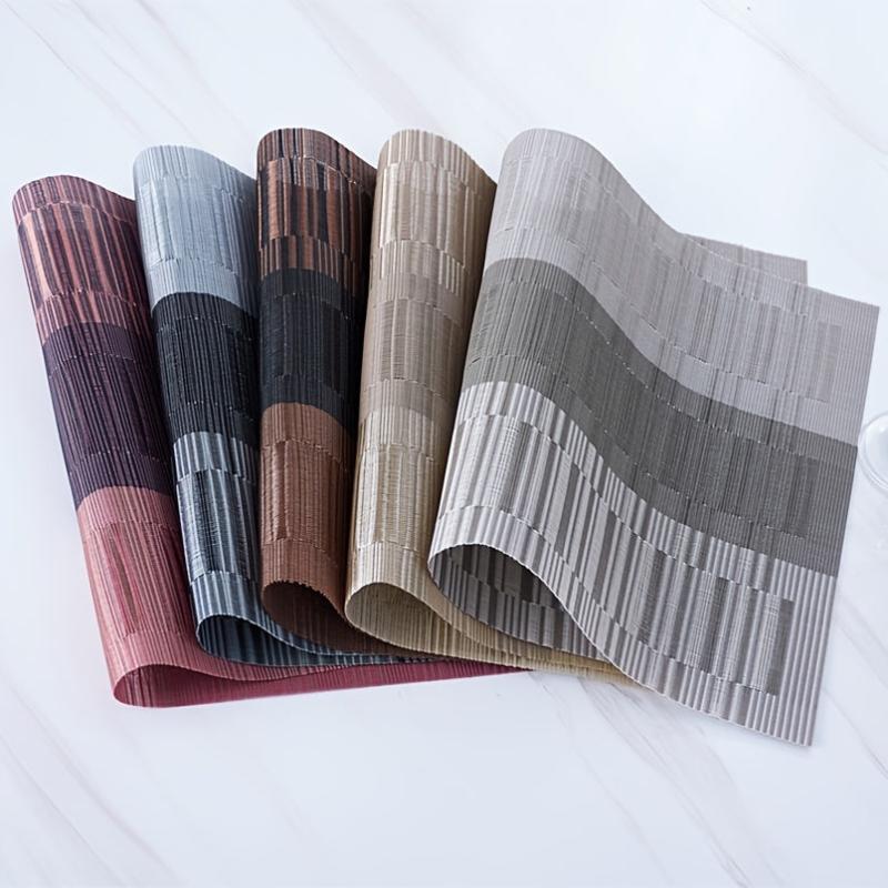 Thickened Teslin Place Mat Non Slip Heat Insulation Kitchen Dining Table Mat