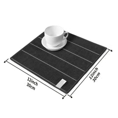 2pcs Wide Microfiber Cleaning Cloth Thickened Towels for Home