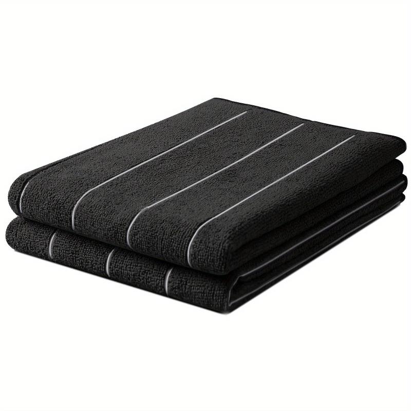 2pcs Wide Microfiber Cleaning Cloth Thickened Towels for Home