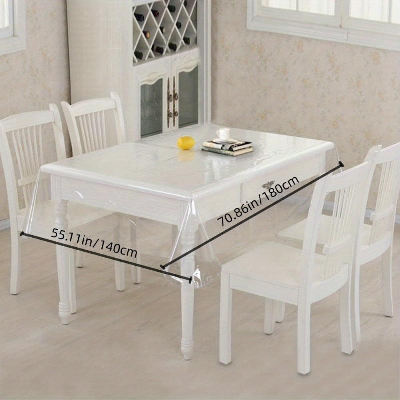 Waterproof Transparent PVC Table Cloth Anti-scalding Dust-proof