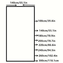 Polyester Striped Tablecloth Japanese Style Table Cover