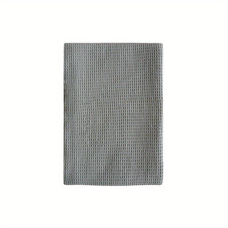 4pcs Thickened Waffle Dish Towels Kitchen Cleaning Cloth Absorbent Mixed
