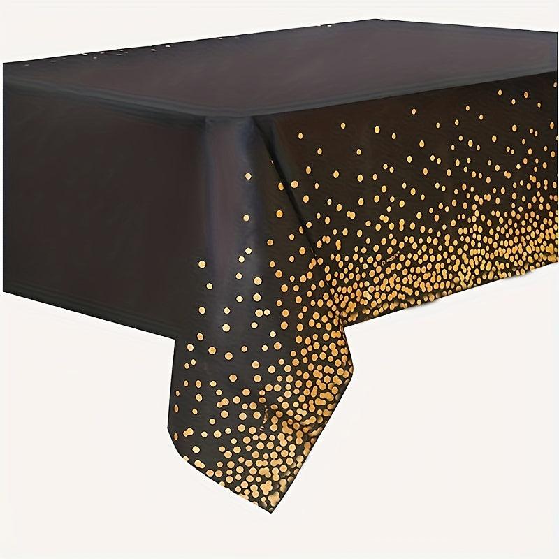 Polka Dot Tablecloth Plastic Cover For Events