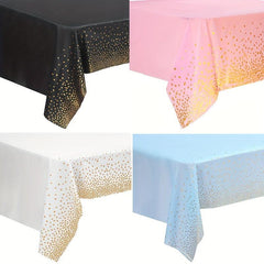 Polka Dot Tablecloth Plastic Cover For Events