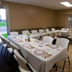 Polka Dot Tablecloth Plastic Cover For Events