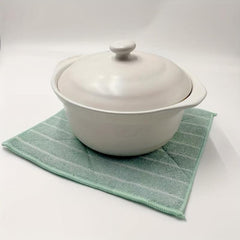 6pcs Bamboo Fiber Dish Towel Microfiber Soft Dishcloth Double sided Thickened