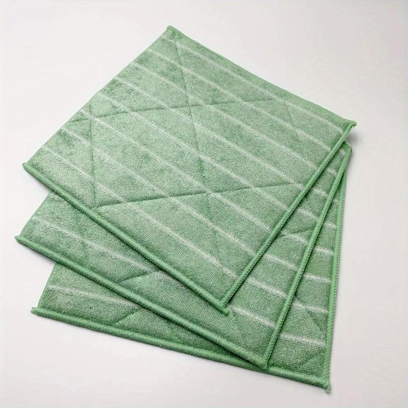 6pcs Bamboo Fiber Dish Towel Microfiber Soft Dishcloth Double sided Thickened