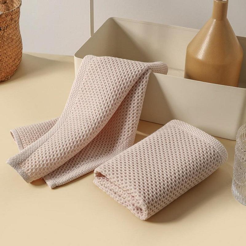 Soft Absorbent Dishcloth for Household Cleaning Kitchen Glass Cars 34x34cm