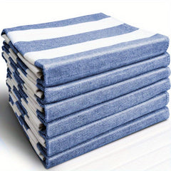 6pcs Scouring Pad Square Dish Cloths Antibacterial Cleaning Brush