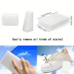 24pcs Magic Sponge Cleaner Antibacterial Washable Cleaning Brush