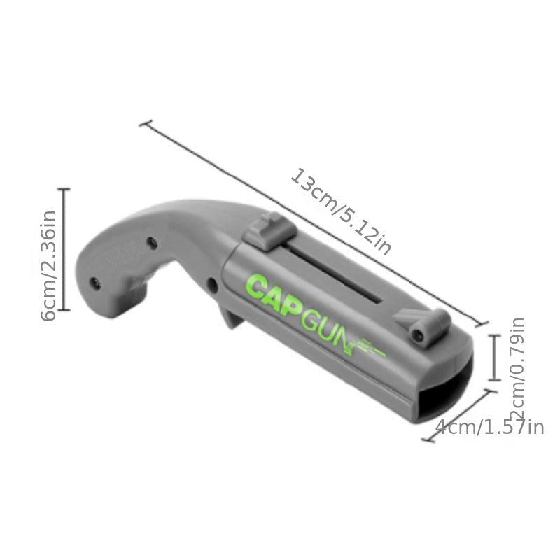 Funny Cap Gun Bottle Opener with Corkscrew for Parties