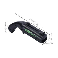 Funny Cap Gun Bottle Opener with Corkscrew for Parties