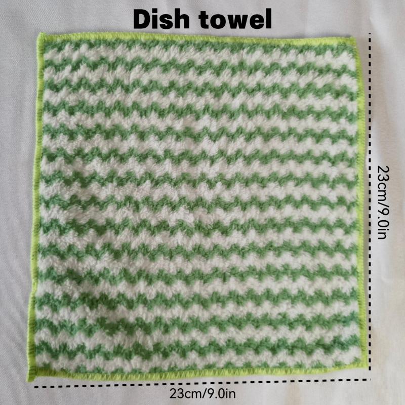 Striped Pattern Apron Adjustable Kitchen Cooking Apron with 2 Pockets