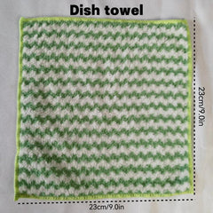 Striped Pattern Apron Adjustable Kitchen Cooking Apron with 2 Pockets