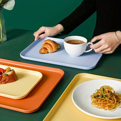 Rectangular Reusable Breakfast Serving Tray