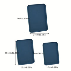 Rectangular Reusable Breakfast Serving Tray