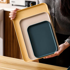 Rectangular Reusable Breakfast Serving Tray