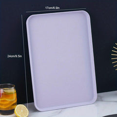 Rectangular Reusable Breakfast Serving Tray