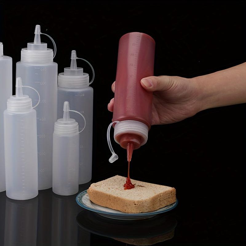 1pc Squeeze Bottles Sauce Bottles for Salad BBQ Baking Roasting Camping