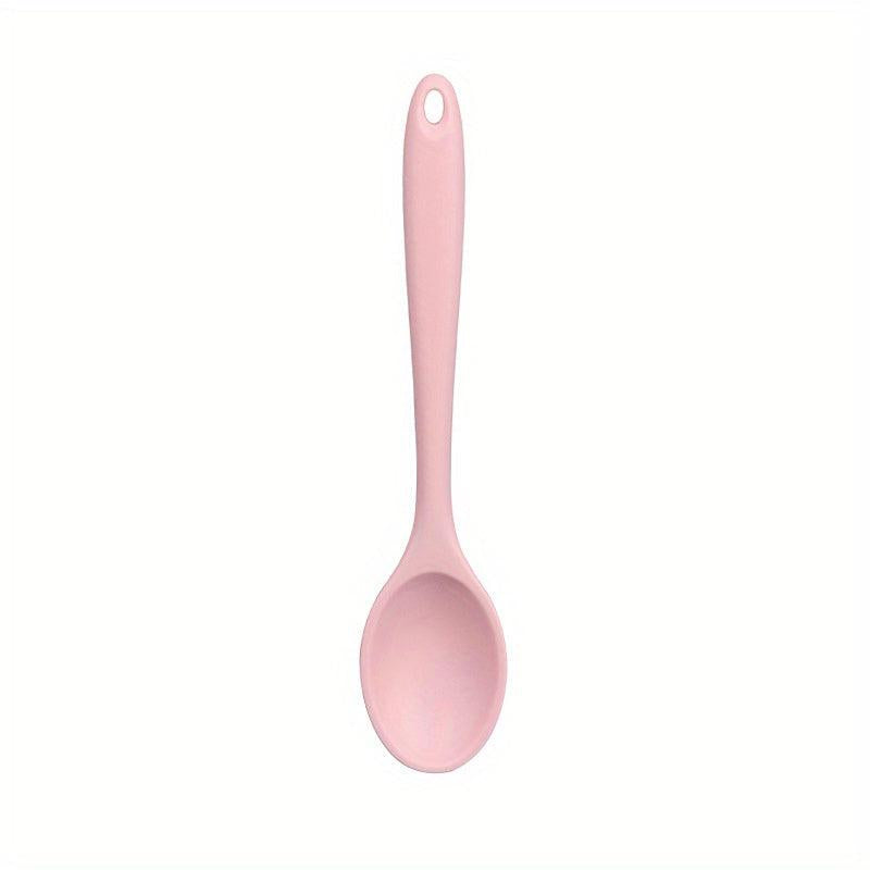 Silicone Soup Slotted Spoon for Buffet Dinner Party Banquet