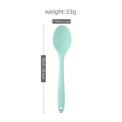 Silicone Soup Slotted Spoon for Buffet Dinner Party Banquet