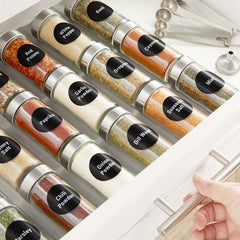 180pcs Waterproof Spice Labels for Bottles Creative Kitchen Organization