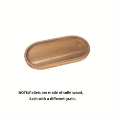 Wooden Fruit Tray Solid Wood Dessert Tray Multifunctional Snack Plate