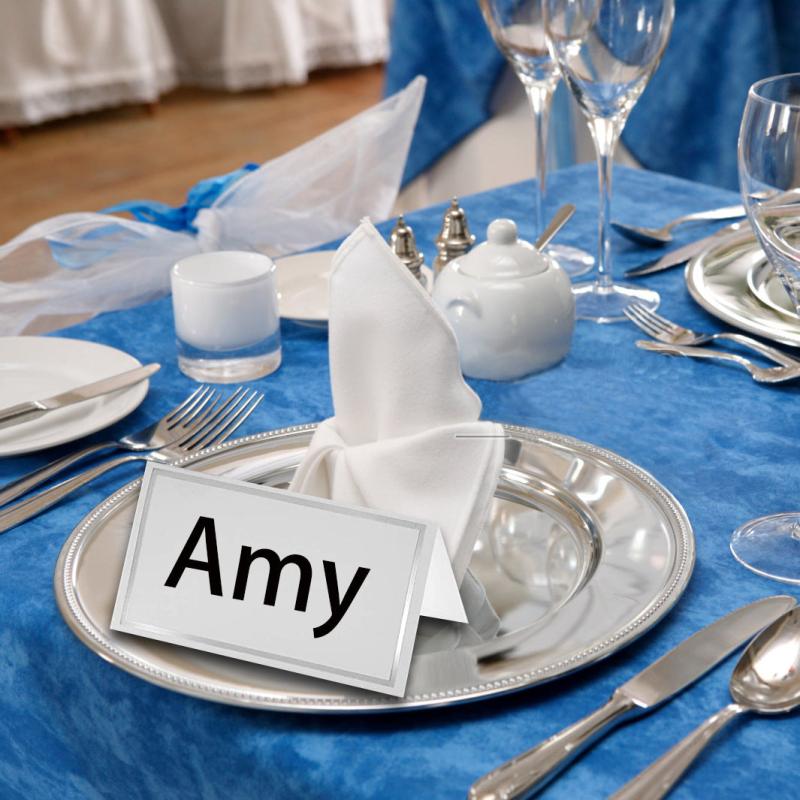 10pcs Tent Place Cards for Weddings Holidays and Parties