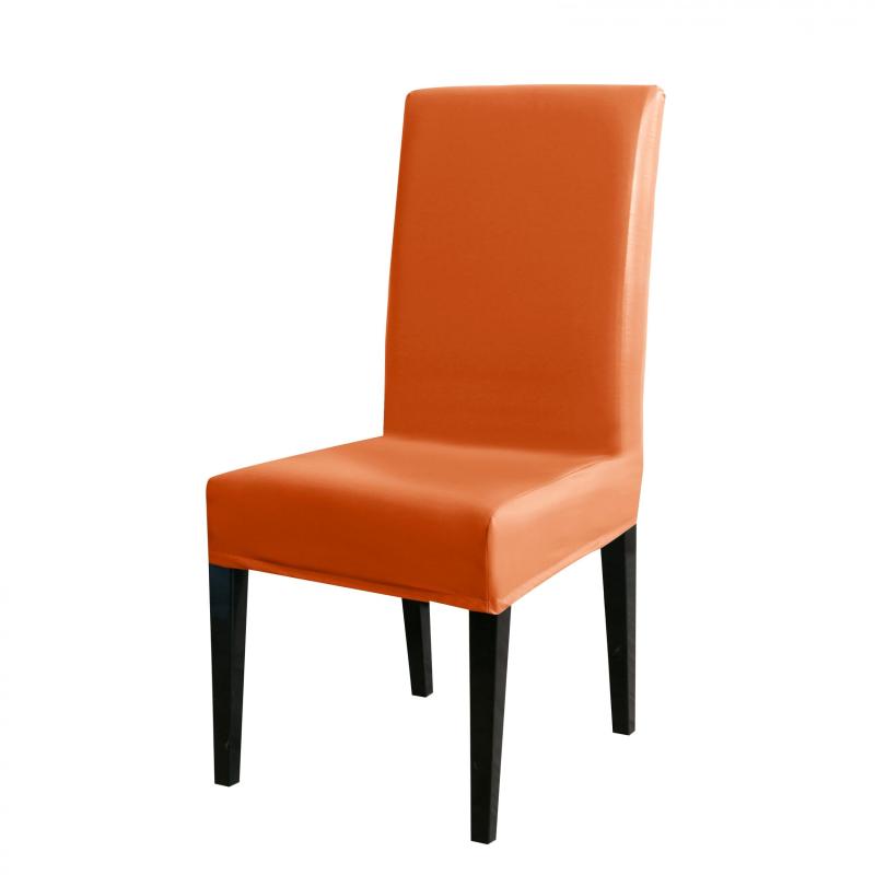 1pc PU Waterproof Chair Cover for Home Wedding Party