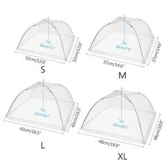 Outdoor Food Covers Pop up Screen Picnic Tents Umbrella Mesh Large Cover