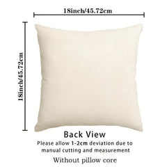 Boho Linen Throw Pillowcases Modern Arch Sun Pillow Covers 18x18