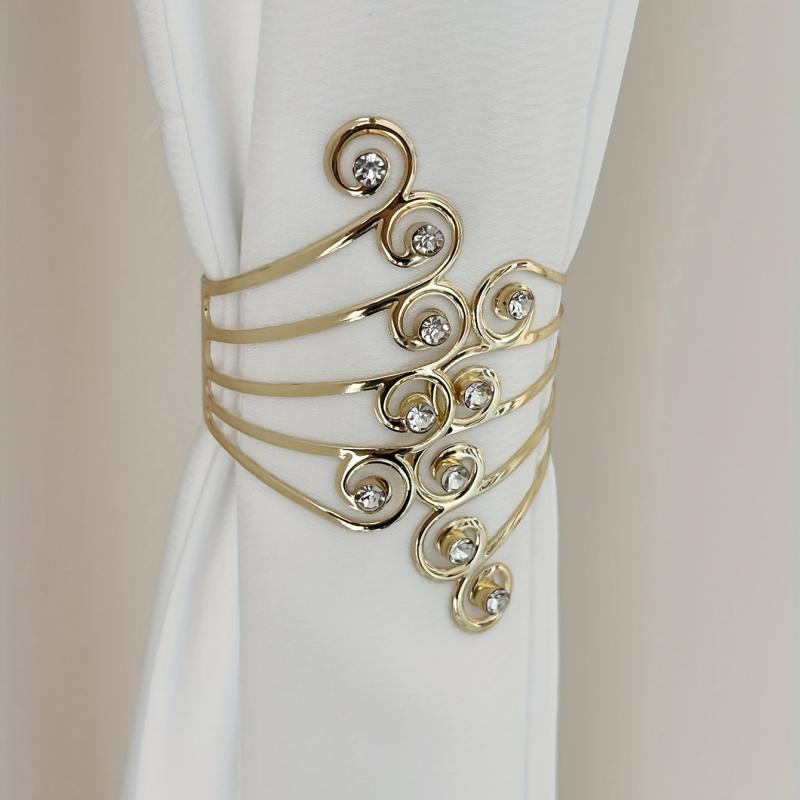 Alloy Crystal Curtain Buckle - Easy Installation