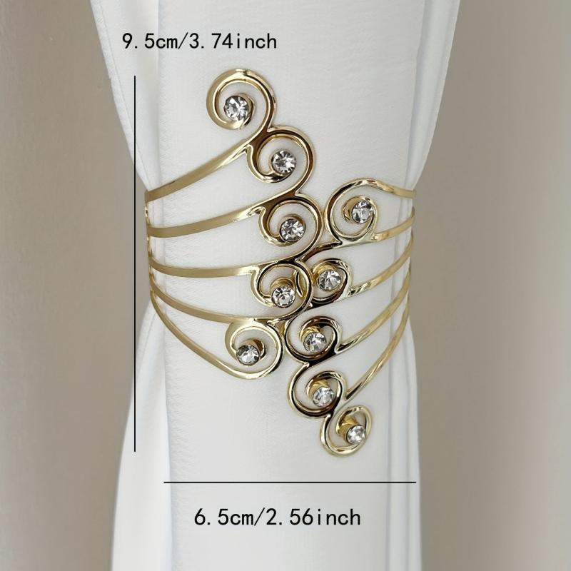 Alloy Crystal Curtain Buckle - Easy Installation