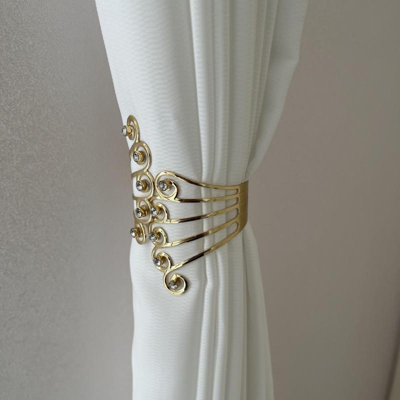 Alloy Crystal Curtain Buckle - Easy Installation
