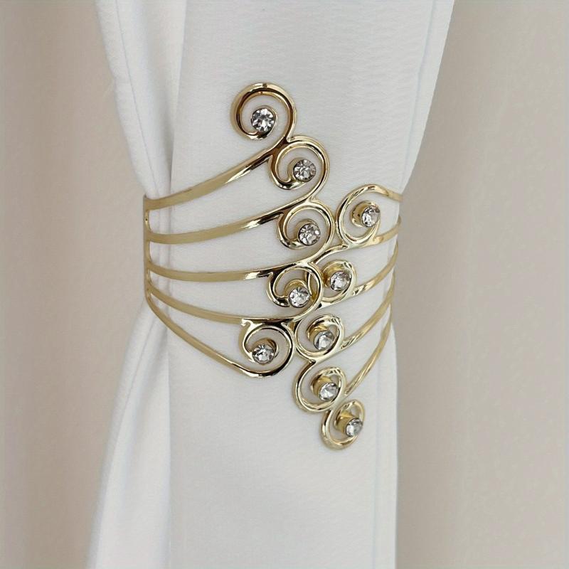 Alloy Crystal Curtain Buckle - Easy Installation
