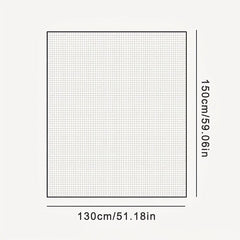 Self Adhesive Window Screen Netting Mesh DIY Curtain With Sticky Tape