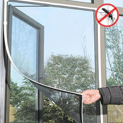 Self Adhesive Window Screen Netting Mesh DIY Curtain With Sticky Tape